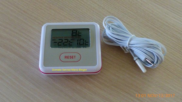 Digital Thermometer Dometic Medi Kühlschrank